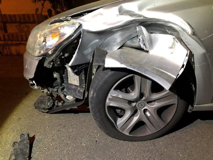 POL-PDWO: Worms - Von zwei Unfallstellen geflüchtet - Fahrer betrunken