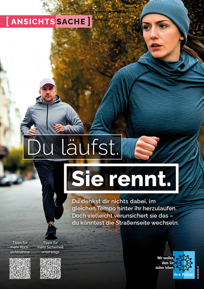 POL-LG: ++ Sicher fühlen im öffentlichen Raum - Stark unterwegs ++ Kampagne "AnsichtsSache" der Polizeilichen Kriminalprävention ++ Die Polizei startet Kampagne in der Region Lüneburg, Lüchow-Dannenberg ...