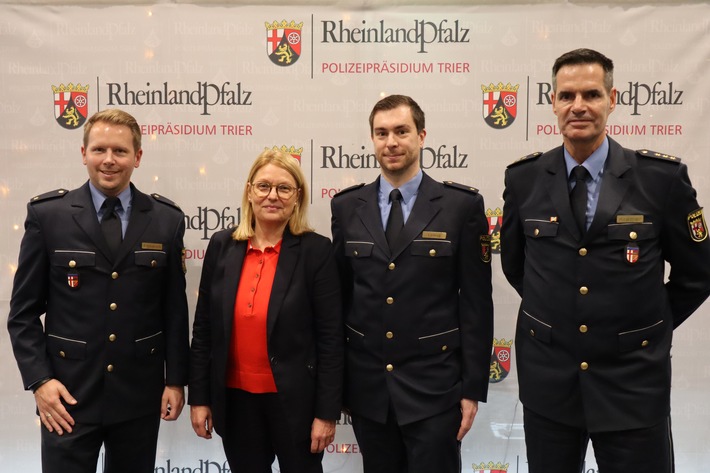 POL-PPTR: Polizeiinspektion Trier unter neuer Leitung, Weitere Führungswechsel im Polizeipräsidium Trier