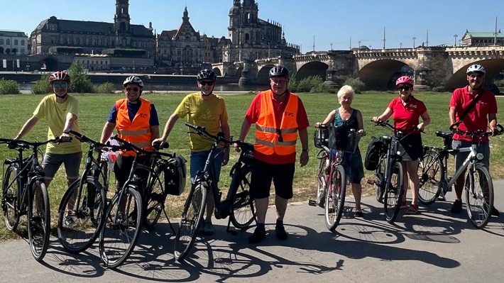 EVG Fahrradsommertour: „Seit 1927 werden von hier aus die Eisenbahnbrücken ausgebessert.“