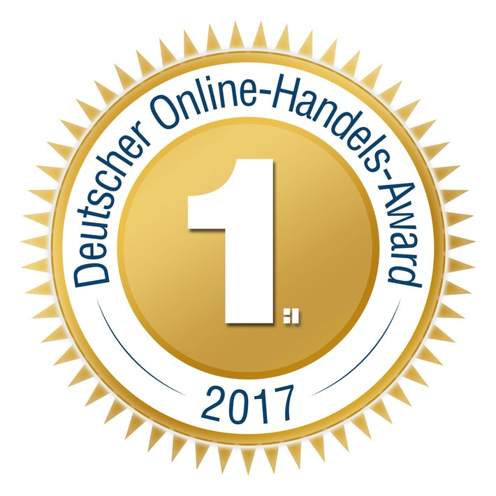 DÄNISCHES BETTENLAGER belegt 1. Platz beim "Deutschen Online-Handels-Award 2017"