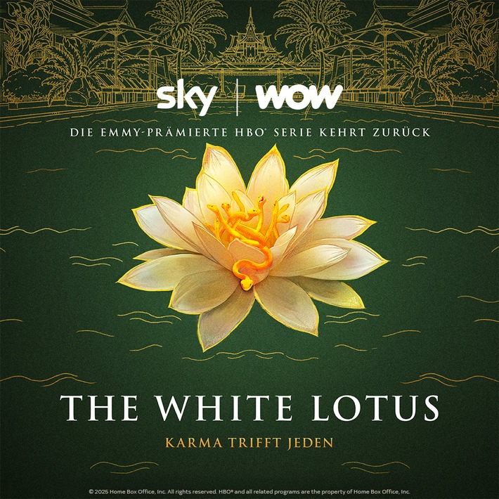 Dritte Staffel der HBO-Serie &quot;The White Lotus&quot; ab 17. Februar exklusiv bei Sky und WOW