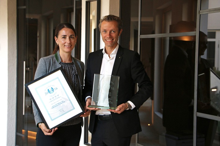 Alpenresort Schwarz freut sich über European Health & Spa Award 2016 als "Best Destination Spa" - BILD