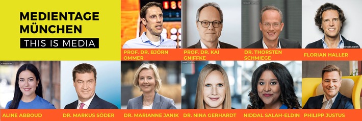 MEDIENTAGE-GIPFEL: Wie KI die Medienbranche transformiert - mit Keynotes von Björn Ommer und Philipp Justus