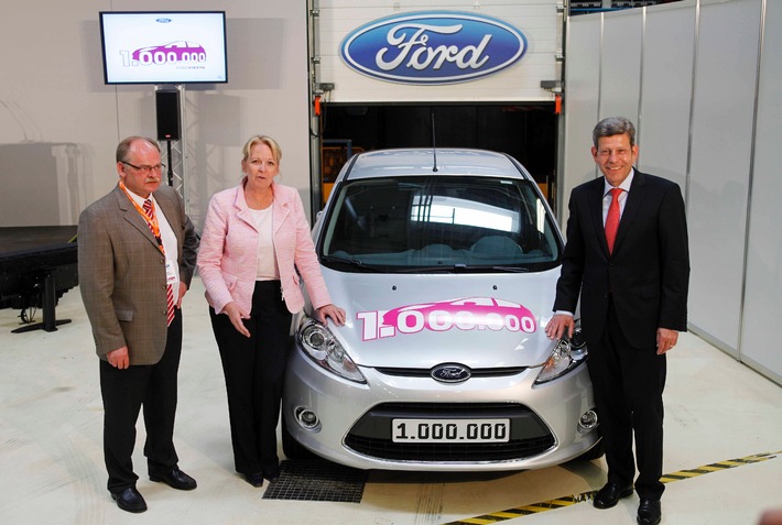 Ford fertigt eine Million Ford Fiesta in Rekordzeit