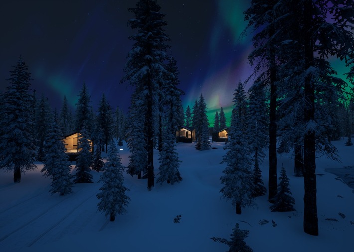 20 modern glass igloos will welcome travellers from all over the world in Ruka in December 2019!