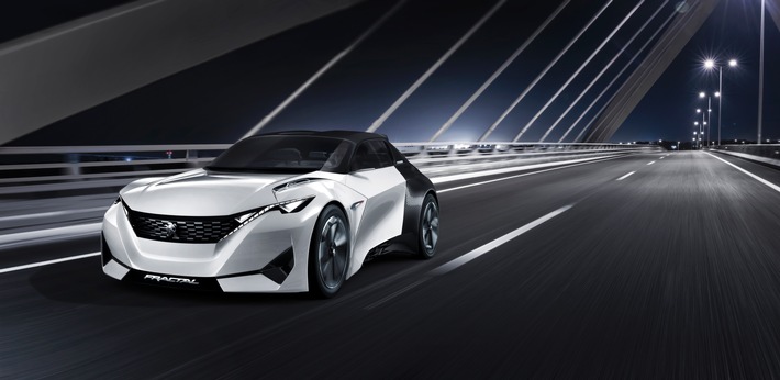 Peugeot Fractal: coupé électrique urbain propose une signature sonore inédite