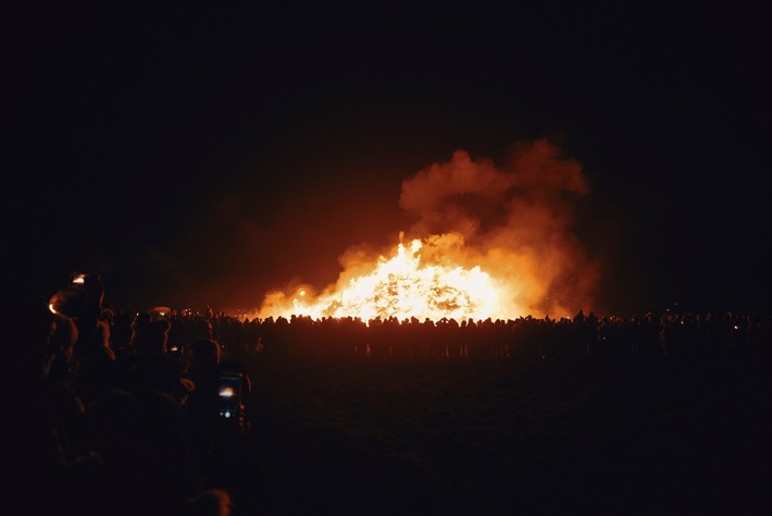 Biikebrennen auf Sylt