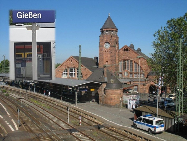 BPOL-KS: Mann sorgt für Ärger im Bahnhof Gießen