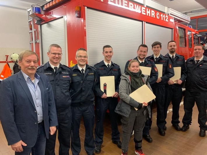 FW-MK: Kein ruhiges Jahr für die Freiwillige Feuerwehr Iserlohn - Jahresdienstbesprechung der Löschgruppe Bremke