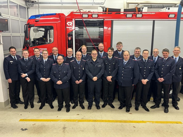FW-OLL: Erfolgreiche Jahreshauptversammlung der Freiwilligen Feuerwehr Littel