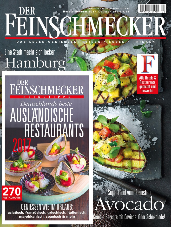 Das Magazin "Der Feinschmecker" zeichnet die besten ausländischen Restaurants in Deutschland aus