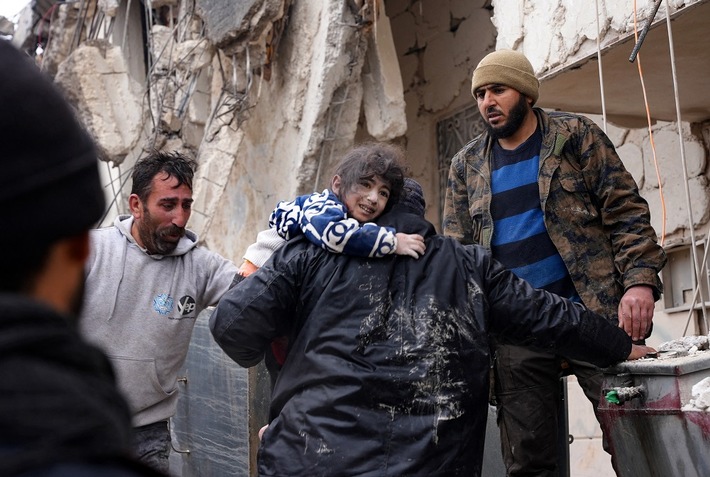 Erdbeben in der Türkei und Syrien: UNICEF hilft den Kindern im Erdbebengebiet
