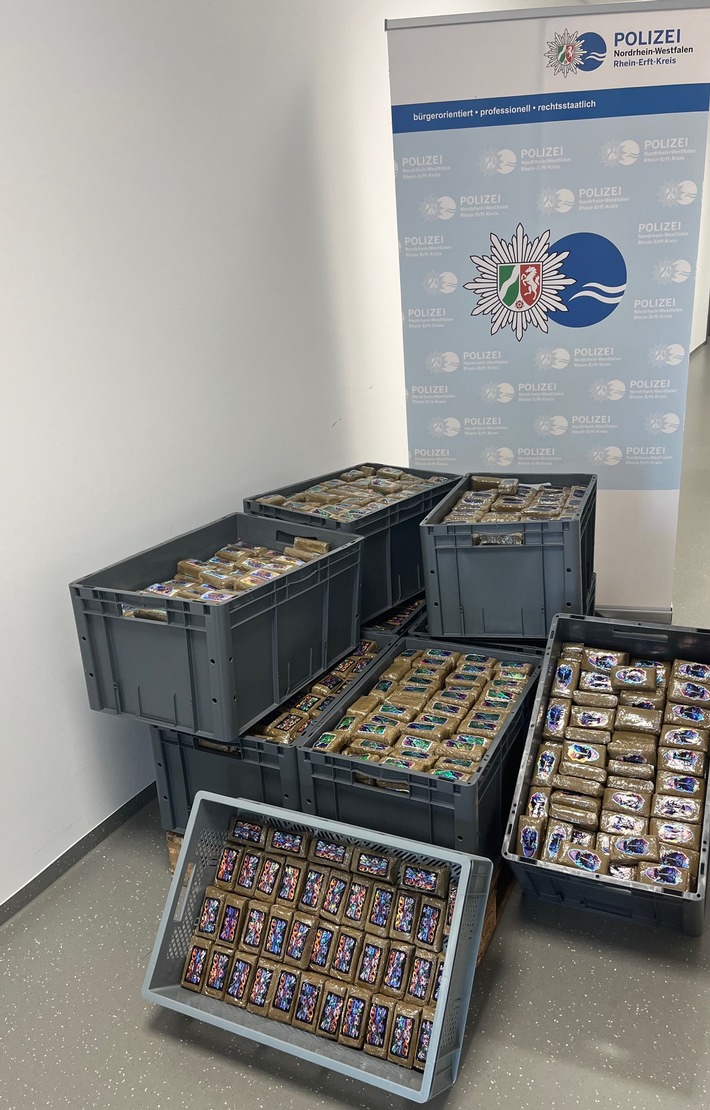 POL-REK: 250723-4: Mehr als 500 Kilo Haschisch sichergestellt