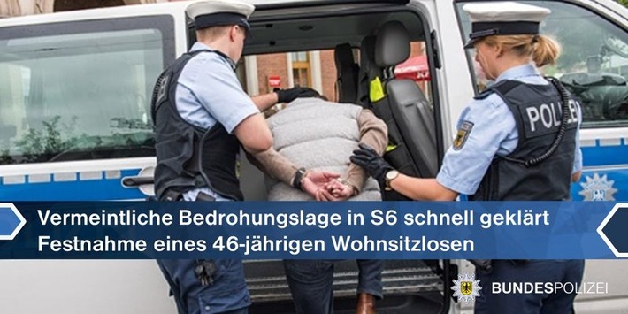 Bundespolizeidirektion München: Vermeintliche Bedrohungslage schnell unter Kontrolle: 46-jähriger Wohnsitzloser erneut verhaltensauffällig
