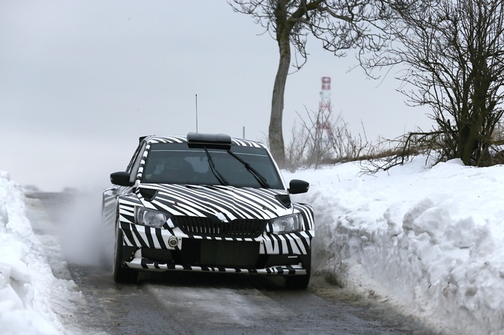 Der neue SKODA Fabia R 5 begeistert auch Rallye-Routinier Jan Kopecky (FOTO)