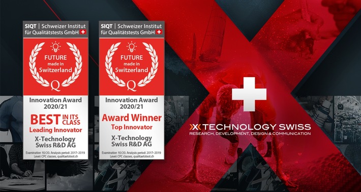 X-Technology Swiss R&amp;D nominato il più innovativo produttore svizzero di articoli sportive