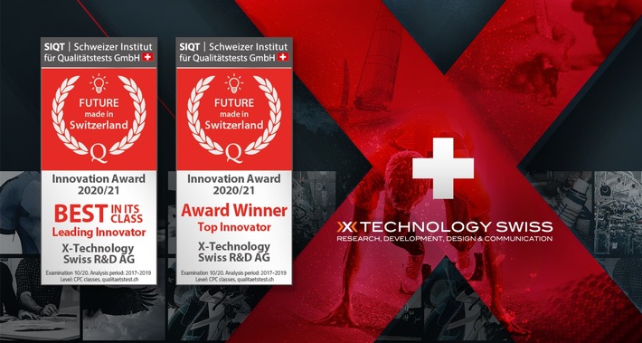 X-Technology Swiss R&D nominato il più innovativo produttore svizzero di articoli sportive