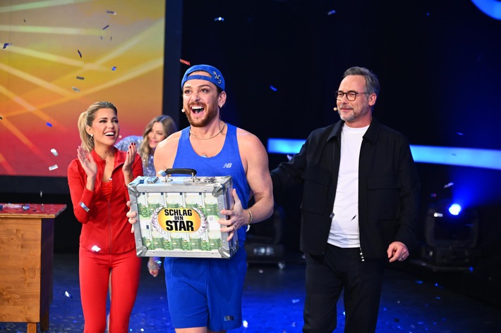 Riccardo Simonetti gewinnt gegen Sylvie Meis bei "Schlag den Star" / 4,36 Millionen Menschen verfolgen das vorweihnachtliche Duell am Samstagabend auf ProSieben
