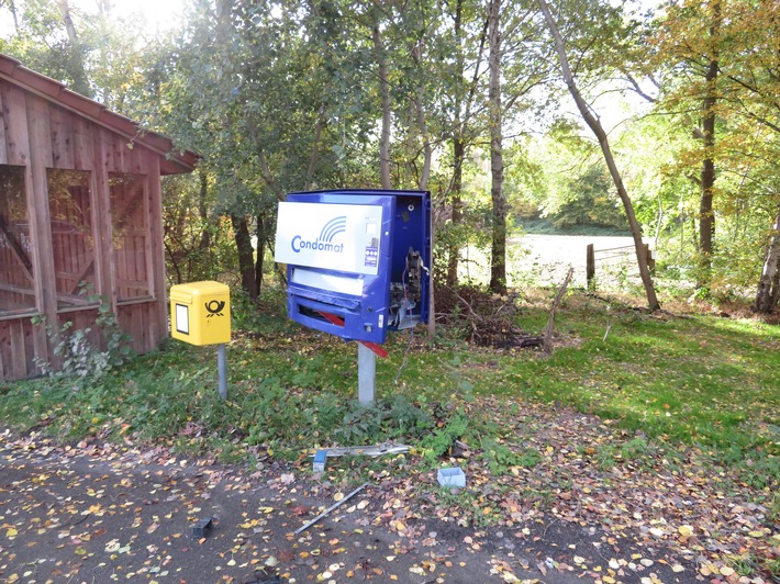 POL-OL: Automat in Edewecht/ Husbäke aufgebrochen