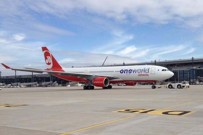 airberlin ist oneworld Mitglied