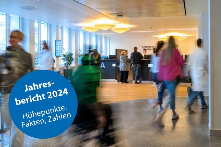 MEDIENMITTEILUNG - Universitätsklinik Balgrist mit positivem Ergebnis 2024