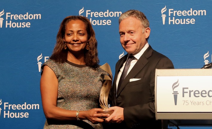 Axel Springer mit Corporate Leadership Award von Freedom House ausgezeichnet