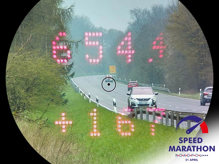 POL-GI: Tispol - Speedmarathon 2023 / Bilanz der Landkreise Gießen, Marburg-Biedenkopf und Wetterau sowie des Lahn-Dill-Kreises