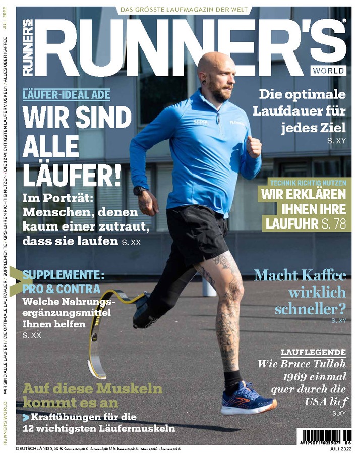 Zu dick, zu alt? Nein! Magazin RUNNER&#039;S WORLD startet Initiative gegen Vorurteile im Laufsport