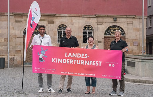 Esslingen am Neckar ist bereit für das Landeskinderturnfest