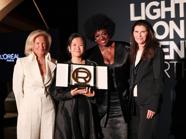 Iris Knobloch, Heo Gayoung, Viola Davis und Delphine Viguier-Hovasse beim Cinéma de Demain Dinner. / Weiterer Text über ots und www.presseportal.de/nr/73372 / Die Verwendung dieses Bildes für redaktionelle Zwecke ist unter Beachtung aller mitgeteilten Nutzungsbedingungen zulässig und dann auch honorarfrei. Veröffentlichung ausschließlich mit Bildrechte-Hinweis.