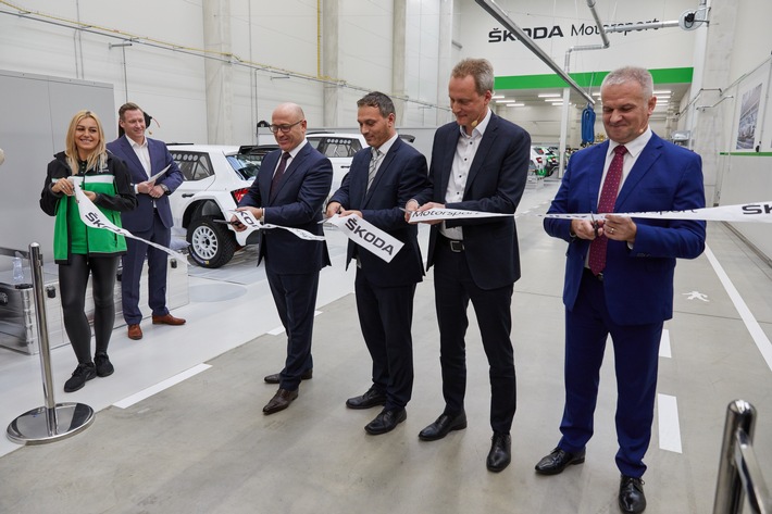 SKODA FABIA R5 hat ein neues Zuhause: neue Zentrale für SKODA Motorsport (FOTO)