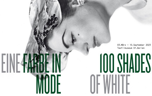 &quot;100 Shades of White. Eine Farbe in Mode&quot; Ausstellungsankündigung, Medienorientierung