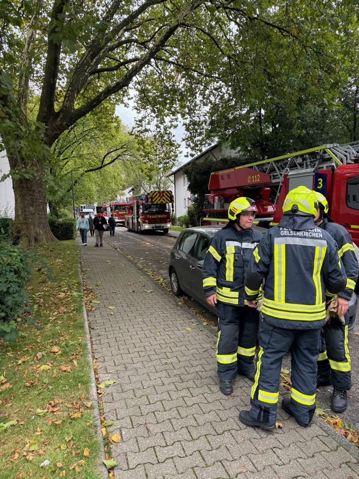 FW-GE: Wohnungsbrand in Gelsenkirchen Horst - Eine verletzte Person