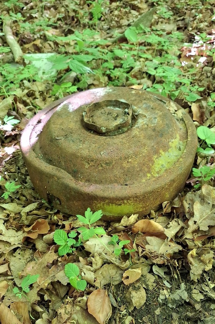 LPI-J: Mine bei Aufräumarbeiten gefunden