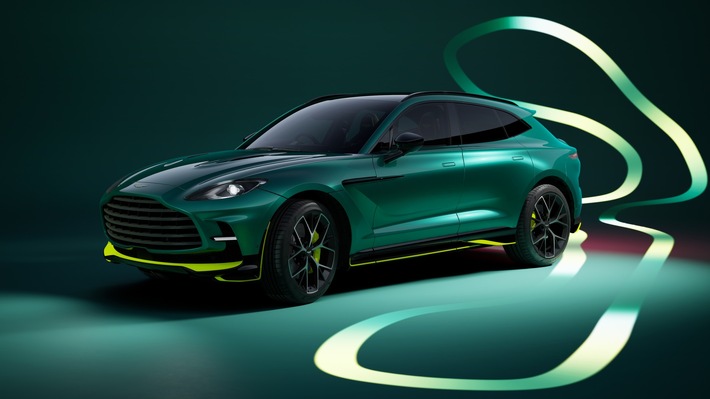 ASTON MARTIN, ECCO L&#039;ESCLUSIVA DBX707 AMR24, CHE UNISCE LO SPIRITO DA FORMULA 1® ALLA SUPERCAR DEI SUV