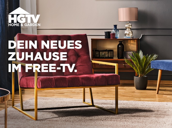 Endlich Zuhause: HOME &amp; GARDEN TV startet am 06. Juni um 20:15 Uhr im Free-TV