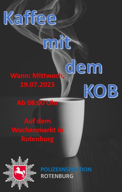 POL-ROW: ++Zeugenaufruf -zerstochene Autoreifen-++Terminankündigung: &quot;Kaffee mit dem KOB&quot;(FOTO)++