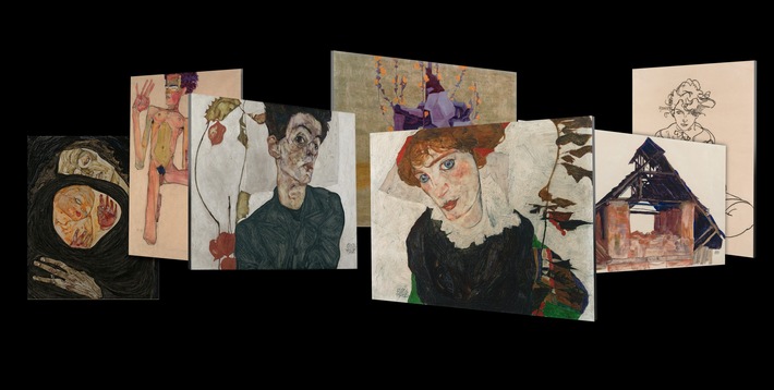 TIMELESS REFLECTIONS. The Original Egon Schiele NFT-Collection