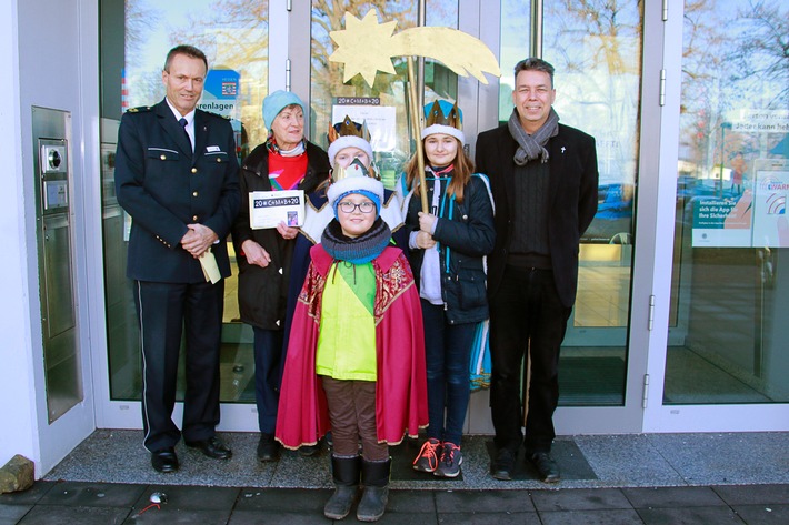 POL-OH: Sternsinger besuchen das Polizeipräsidium Osthessen