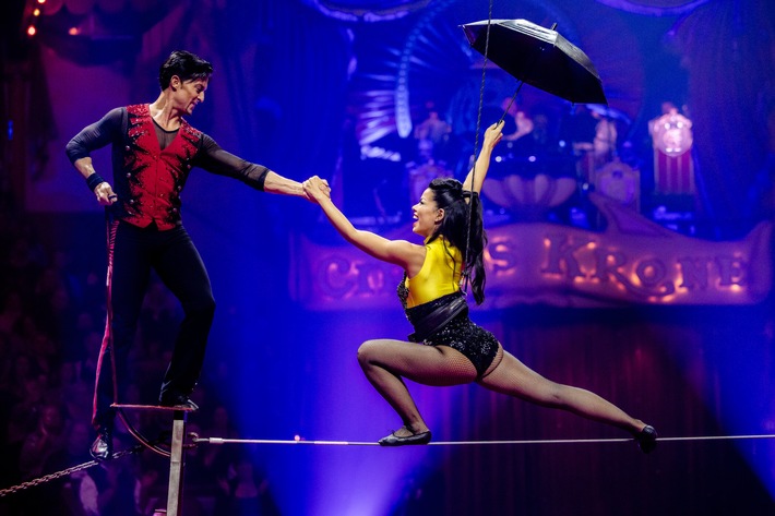 Fernanda Brandão bei &quot;Stars in der Manege&quot; am Dienstag in SAT.1 und auf Joyn