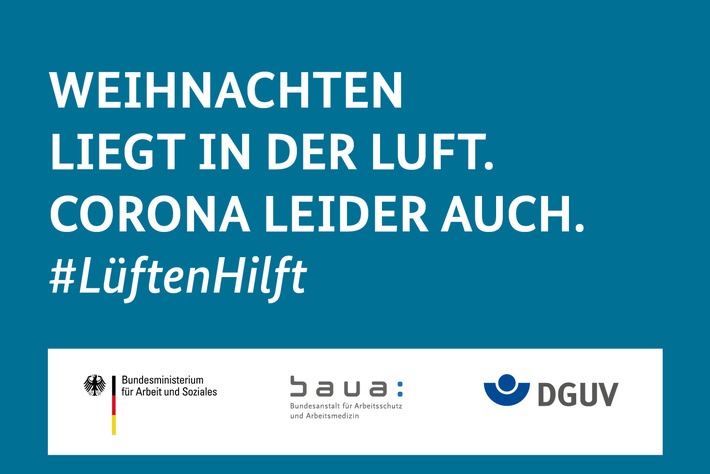 Am Arbeitsplatz, in Schulen und zu Hause: #LüftenHilft / Bundesweite Aktion zum infektionsschutzgerechten Lüften