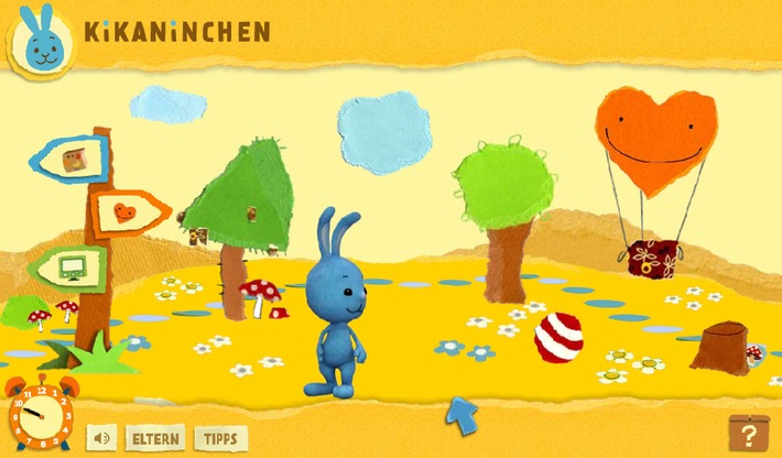 kikaninchen.de geht online / Der Kinderkanal von ARD und ZDF startet das multimediale Vorschulportal am 17. Mai