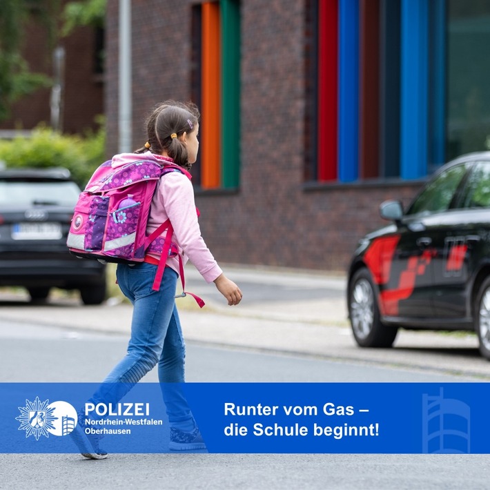 POL-OB: Runter vom Gas zum Schulstart