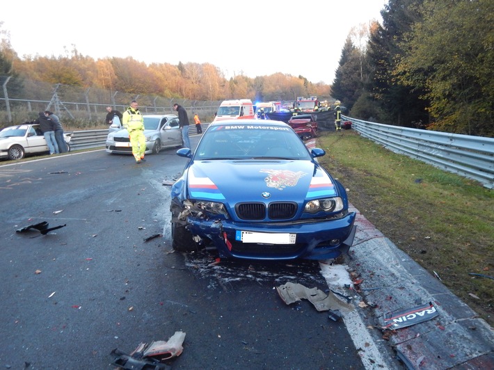 POL-PDMY: Massenkarambolage auf der Nordschleife