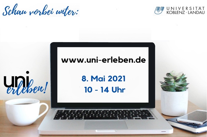 Digitaler Tag der offenen Tür für Studieninteressierte der Universität in Koblenz am 08. Mai 2021