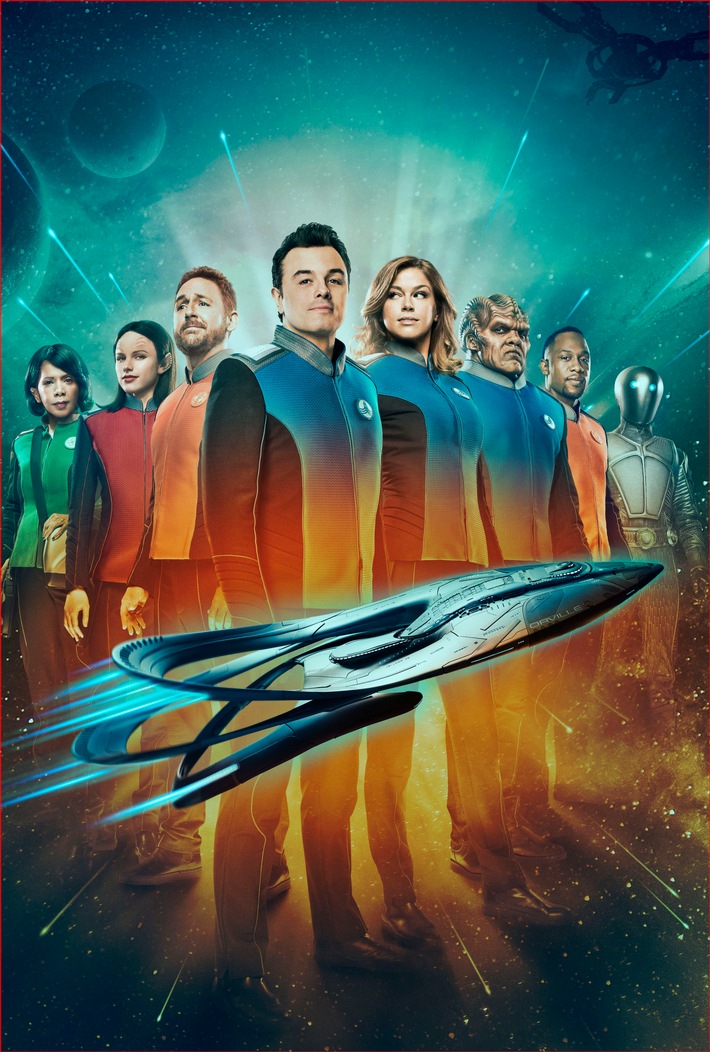 Serienpower (1): ProSieben fliegt mit der neuen Sci-Fi-Serie "The Orville" von "Family Guy"-Macher Seth MacFarlane schräg ins All