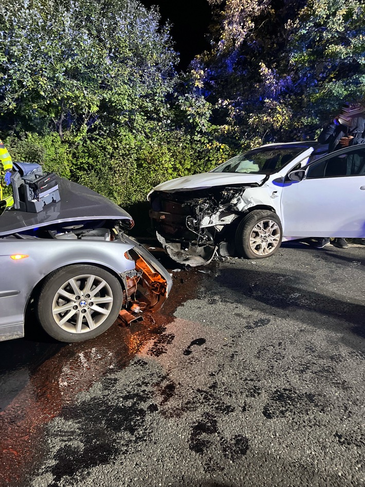 POL-AC: Zwei Verletzte nach Verkehrsunfall auf der Rue de Wattrelos