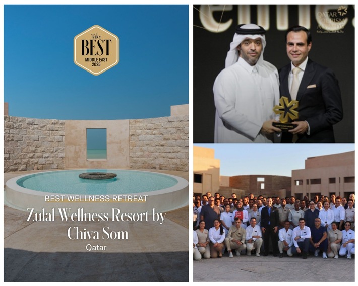 Zulal Wellness Resort by Chiva-Som setzt Maßstäbe im Bereich Wellness und Mitarbeiterzufriedenheit 2025