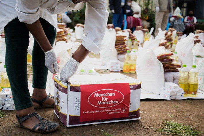 Nothilfe für Kriegsopfer in Äthiopien